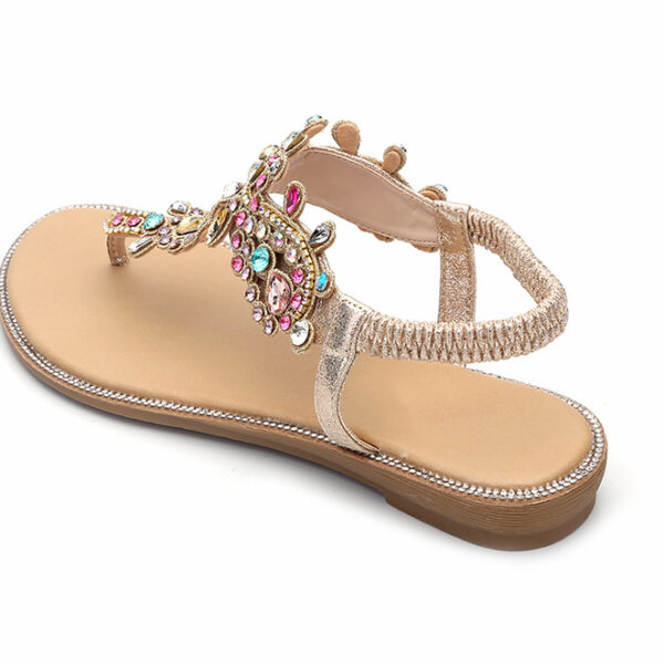 Women's Diamond Sandals Flip Flops Walkino ® - Gold